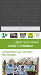 Mobile Screenshot of landfrauen-grosskummerfeld.de